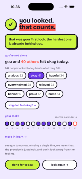 See what everyone else felt today
